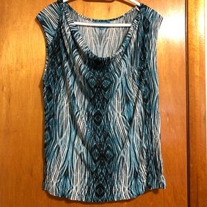 Derek Lam sleeveless cowl neck top